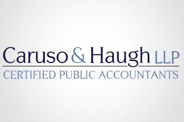 CARUSO & HAUGH CPAs Delray Beach Florida Logo Design